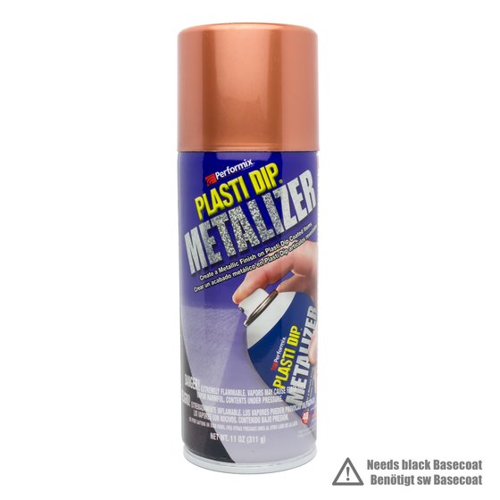 Pintura removible Plasti Dip Copper Metalizer