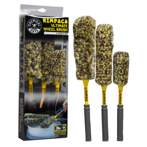 Limpiador llantas auto Rimpaca Ultimate Wheel Brush Set(3-Uni)