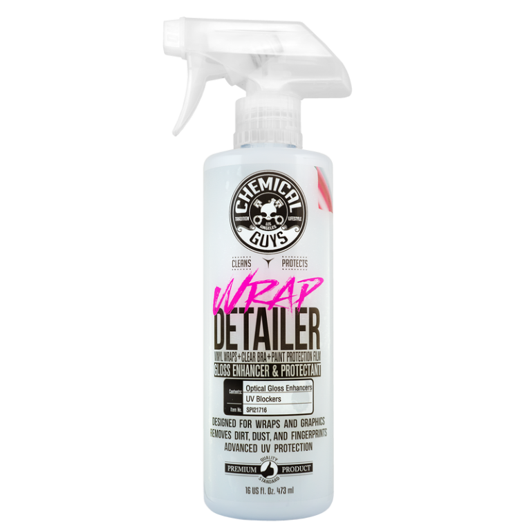 Quick detailer autos con wrap Wrap detailer