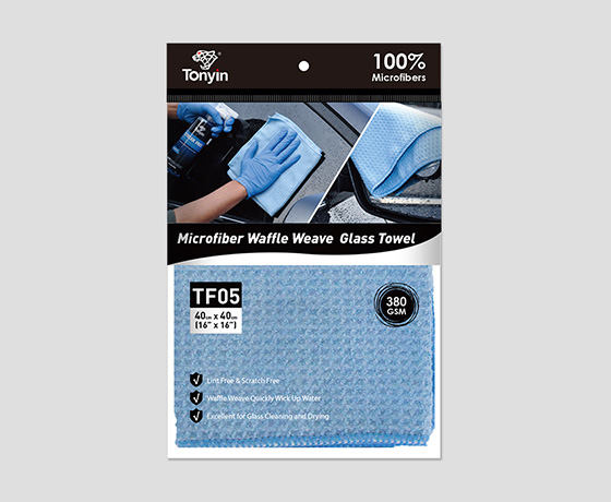 TF05 Toalla para vidrios WAFFLE GLASS CLEAN TOWEL